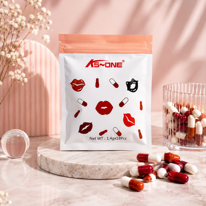 KS ONE 18 Colors Capsule Lipstick Set Matte & Moisturizing Lipstick Pills Portable Mini Lip Balm Long Lasting Waterproof Lipsticks For Girls