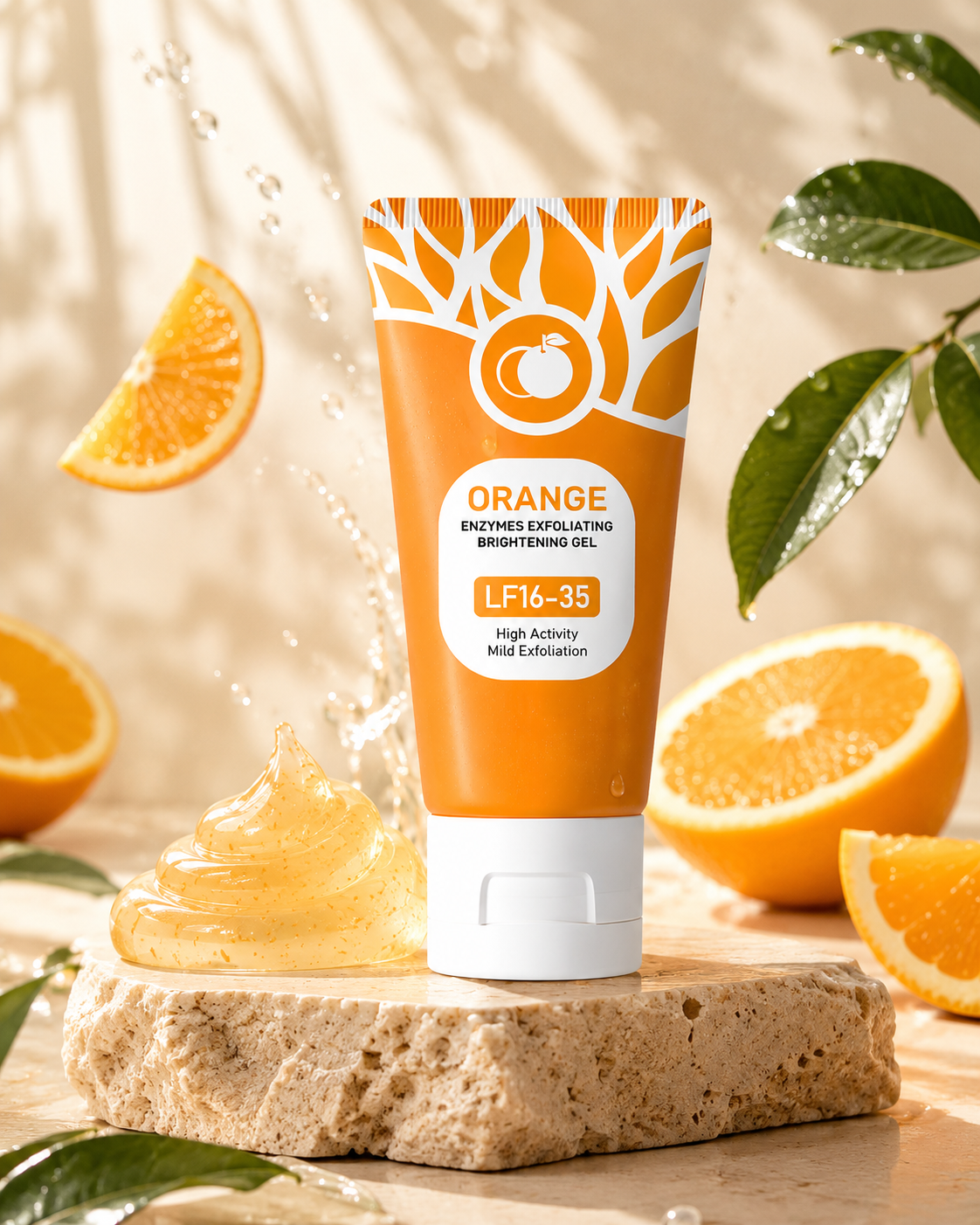 🍊 Orange Enzyme Exfoliating Gel