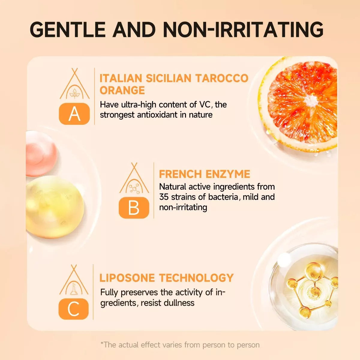 🍊 Orange Enzyme Exfoliating Gel