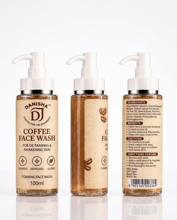 Danisha Coffee Face Wash (100ml)