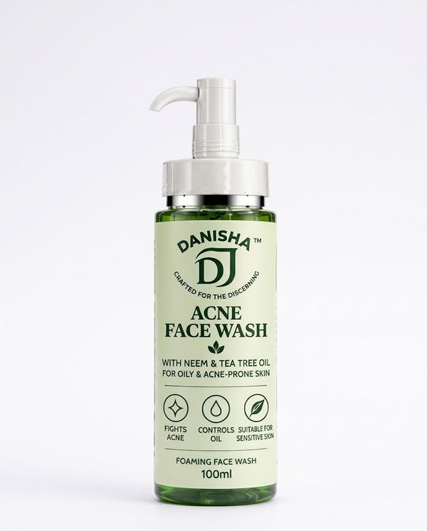 Danisha ACNE FACE WASH with Neem & Tea Tree Oil (100ml)