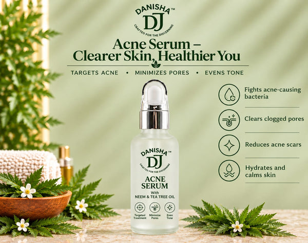 Danisha ACNE SERUM with Neem & Tea Tree Oil
